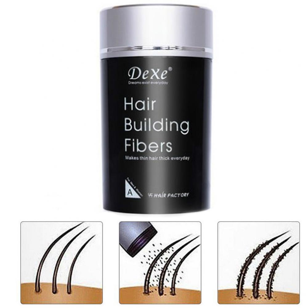 Hair Building Fibers 22g Keratin Plant Fiber Applicator Anti Loss Thickening Hair Growth Powder - Biasworlds