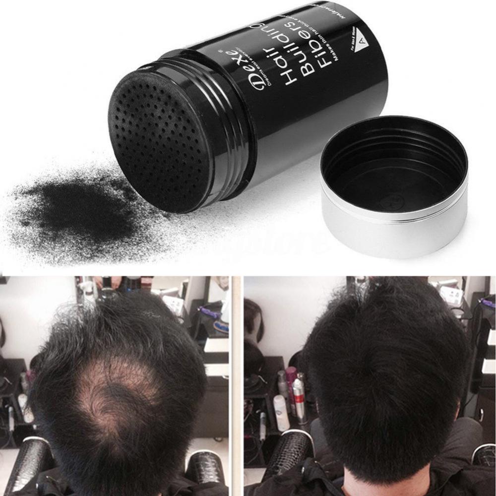 Hair Building Fibers 22g Keratin Plant Fiber Applicator Anti Loss Thickening Hair Growth Powder - Biasworlds