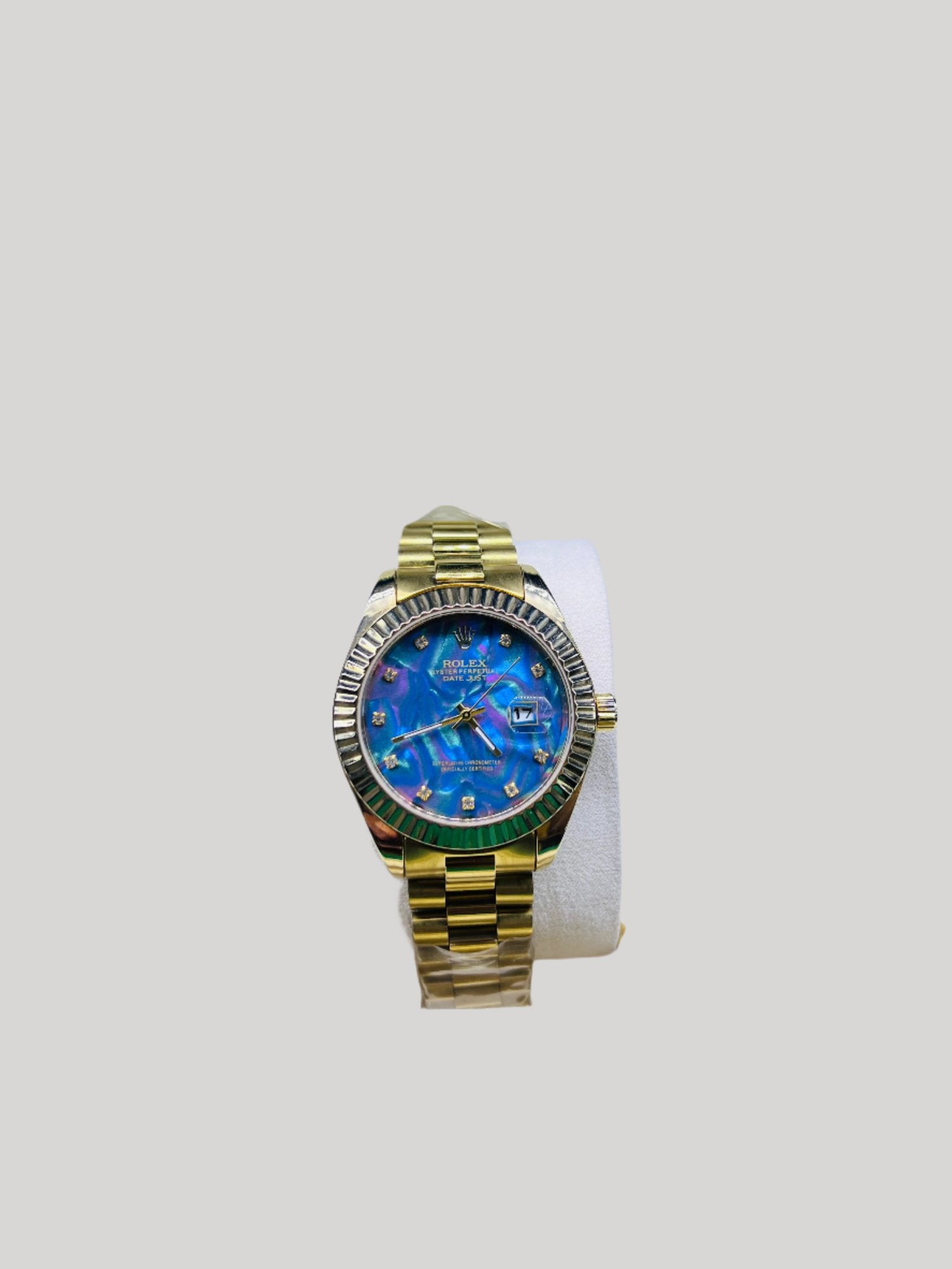 Men Rolax Golden with Blue Dial - Biasworlds